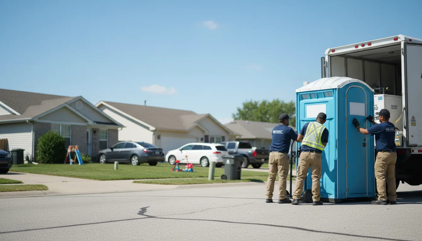 Standard Porta Potty Rentals in Kinsley, KS near me